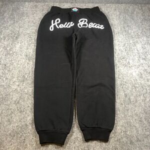 Hella Bella Cupcake Face SweetPants Womens Large Streetwear